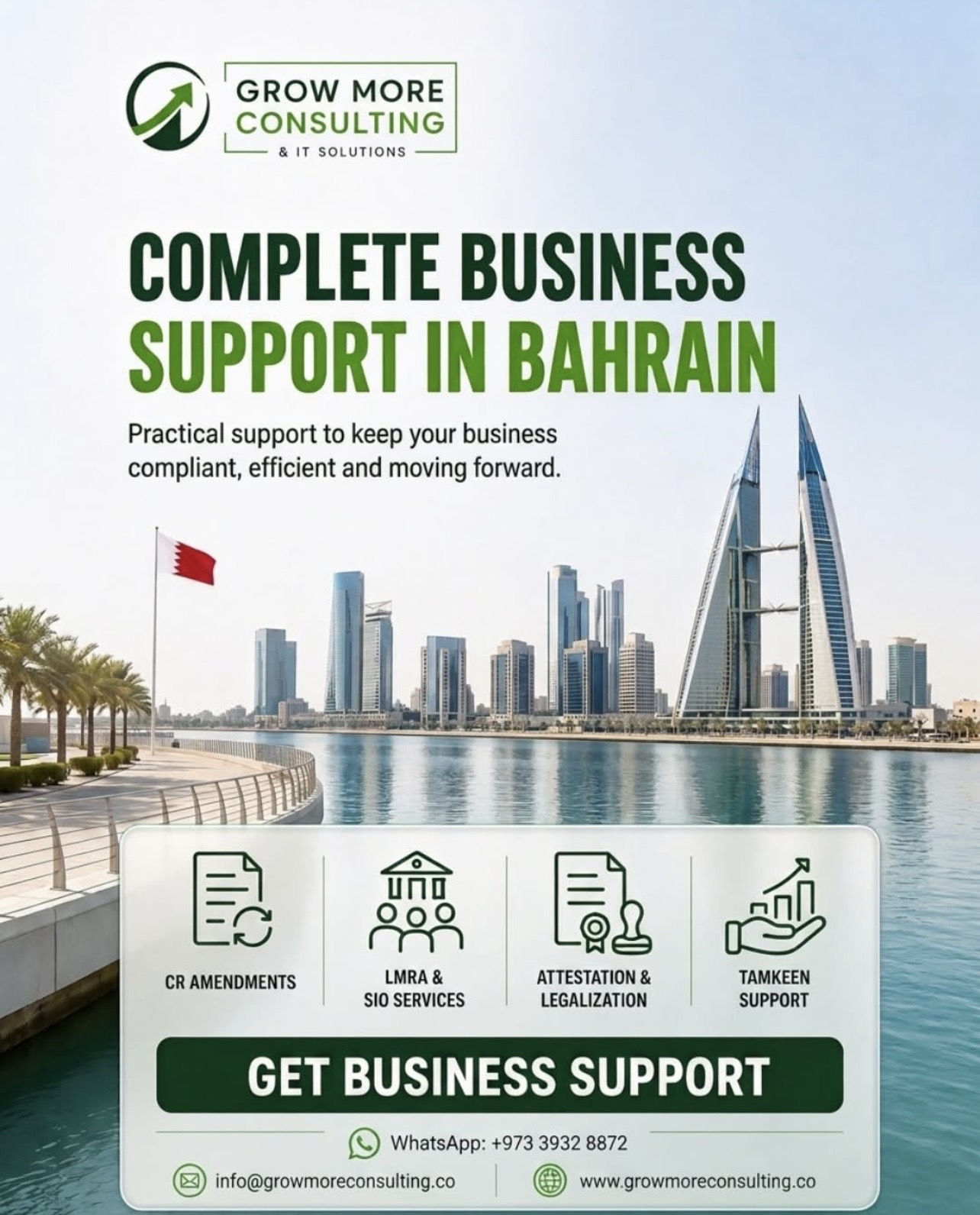 Complete Business Support In Bahrain